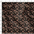 thumbnail image 4 of Soimoi Brush Stroke Printed, Poly Canvas Fabric, Decor Sewing Fabric by The Yard 56 Inch Wide,Decorative Fabric for Curtains Tote Bags, Black & Brown, 4 of 6