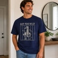 thumbnail image 4 of Got Too Silly Goose Behind Bars Funny Graphic Tee, Vintage Meme T-Shirt, Unisex Cotton Shirt, 4 of 9