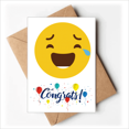 thumbnail image 1 of Laugh Cry Cute Online Chat Face Cartoon Wedding Cards Congratulations Greeting Envelopes, 1 of 3