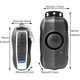 thumbnail image 2 of ZHAOCHENG Alarma de motocicleta inalámbrica de 120 dB con control remoto, alarma de sensor de movimiento de seguridad antirrobo con sensibilidad ajustable de 5 grados, alarma de carga USB impermeable,, 2 of 5