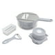 thumbnail image 1 of Máquina Rebanadora De Papas, PP Acero Inoxidable Versátil Fácil De Limpiar Rallador De Frutas Y Verduras Corte Eficiente Para Restaurante, 1 of 8