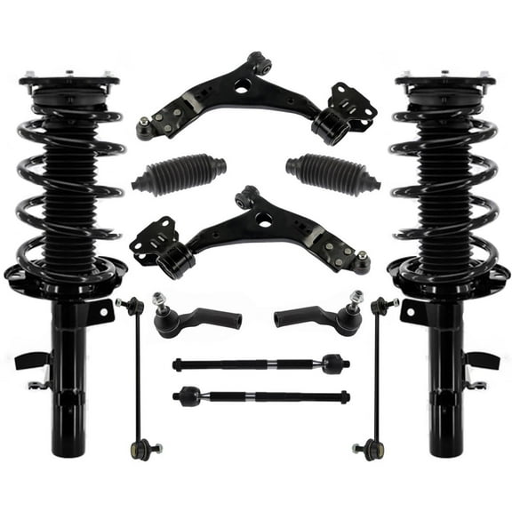 Front Struts Control Arms Tie Rods & Links For Ford Focus Non Turbo 2012-2018