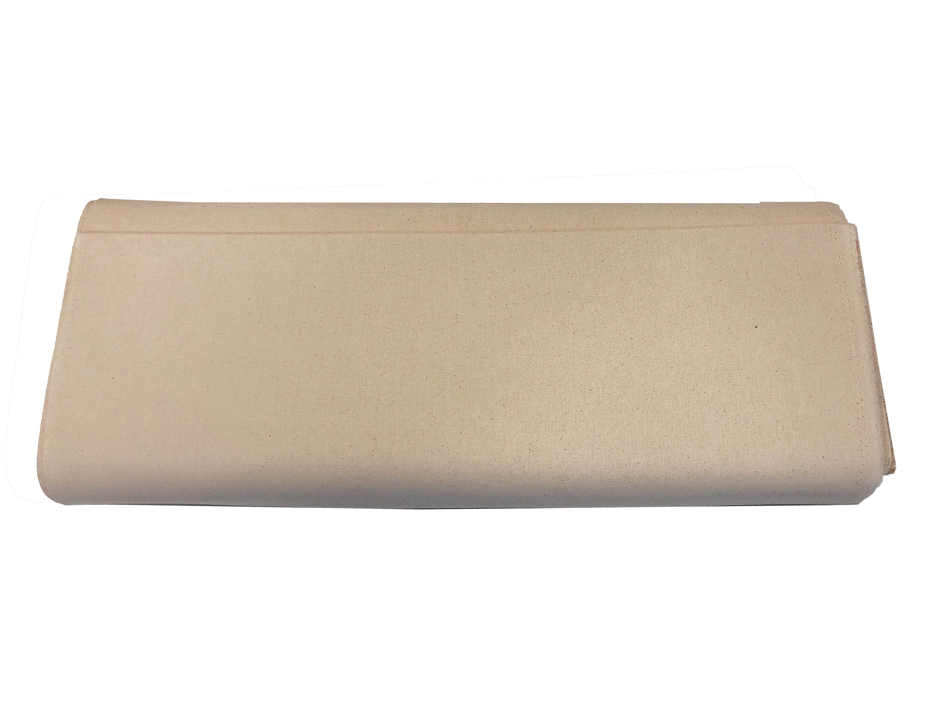 RTC Fabrics 100% Cotton 44/45" Wide Solid Color Natural Osnaburg-Permanent Press Muslin By The Yard, Unbleached, Off-White