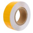 thumbnail image 1 of Shisuyan Ruban d'Avertissement Réfléchissant Orange Pvc 1Ensemble 984.25x1.97x0.08 Po, 1 of 8