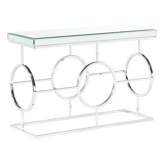 Picket House Furnishings Katie Rectangle Mirrored Sofa Table