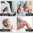thumbnail image 6 of LISAPACK 8ML Perfume Atomizer Spray Bottle (2 PCS) Empty Cologne Dispenser Portable (Pink, Mauve), 6 of 6