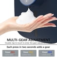 thumbnail image 2 of Distributeur de Savon Liquide 320ML Distributeur de Savon en Mousse Rechargeable Mural Automatique Lave-Mains, 2 of 6