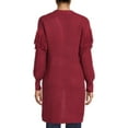 thumbnail image 3 of Time and Tru Women's Stitch Fringe Cardigan, 3 of 5