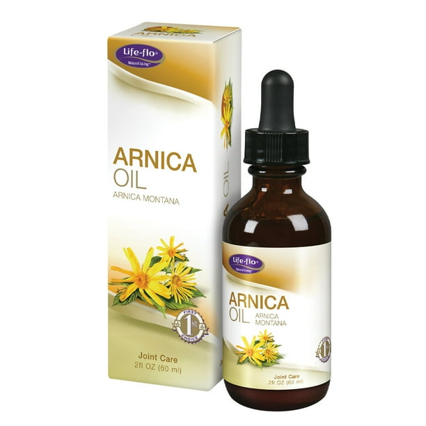 Lifeflo Arnica Oil Arnica Montana Soothing Oil for Massage, Joint