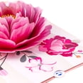 thumbnail image 6 of TRUANCE Pop Up Card, Greeting Card, Pink Peony Flower, For Mothers Days, Fathers Day, Anniversary Card, Birthday Card, Love Card, Thank You Cards All Occasions, 6 of 6