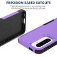 thumbnail image 2 of ELEHOLD for Samsung Galaxy A36 5G Case, Rugged Hard PC Soft TPU Hybrid Anti-Drop Camera Lens Protection Shockproof Glossy Non-Slip Slim Fit Case for Samsung Galaxy A36 5G,Purple, 2 of 5
