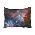 thumbnail image 1 of RYLABLUE Decorative Galaxy Space Universe Zippered Pillowcase Pillow Cover Size 20x30 inches Two Side, 1 of 1