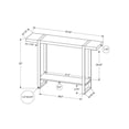 thumbnail image 3 of Pemberly Row Industrial Farmhouse Console Table in Brown Reclaimed Wood, 3 of 5