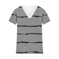 thumbnail image 4 of Giftesty Women's Casual Long Sleeve Buttons Comfortable Print Sweatshirt Tops Blouse, 4 of 5