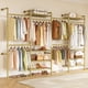 thumbnail image 2 of Sistema de armario ONBRILL H4 para montaje en pared, expandible, dorado, 2 of 9
