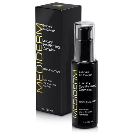 MediDerm Best Under Eye Firming, Anti-Wrinkle Serum Complex, 3 Action Luxury (Best Serum For Marionette Lines)