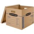 thumbnail image 3 of Bankers Box Medium Classic Moving Boxes, 20 Pack, Tape-Free Assembly with Reinforced Handles, 3 of 10