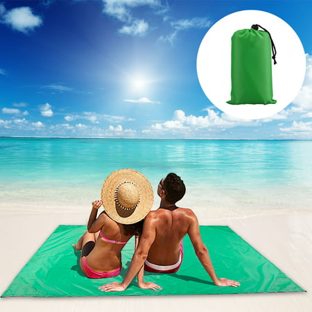 Sand Free Beach mat, Waterproof Outdoor Beach Blanket Best Sand Proof Picnic Mat for Travel, Camping, Hiking and Music Festivals (Best Camping Mats 2019)