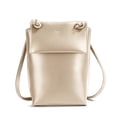 thumbnail image 1 of Bolso vertical de PU para teléfono móvil, moderno, sencillo, mini, diagonal, pequeño, bolso de hombro, suave, pequeño, 1 of 5