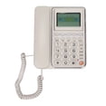 thumbnail image 3 of Teléfono con cable de escritorio, G035 Teléfono de oficina con cable con botón grande Teléfono con identificador de llamadas Rendimiento inigualable, 3 of 8