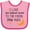 Pink and Fuchsia, variant on Inktastic I Love My Great Aunt to the Moon and Back Boys or Girls Baby Bib