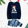 thumbnail image 2 of Jindong Dad Family Matching Christmas Pajamas Set Letter Print Parent Child Outfit, 2 of 5