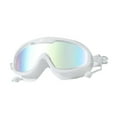 thumbnail image 2 of Gafas de natación impermeables de moda para piscina, snorkel y exteriores. Blanco, 2 of 8