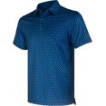 thumbnail image 1 of Chemises de Golf pour Hommes à Manches Courtes, Évacuation de l'Humidité, Ajustement Sec, Motifs Imprimés, Col à Revers, Performance Polo Chemises de Golf pour Hommes, 1 of 6