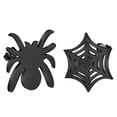 thumbnail image 4 of Beautiful stainless steel spider spider web creative earrings for lovers, 4 of 4