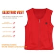 thumbnail image 4 of Haliyee Heated Vest，USB Electric Heated Vest Heated Jacket Winter Vest for Outdoor Motorcycle Camping Fishing Skiing(XL), 4 of 6