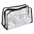 thumbnail image 3 of Mah Jongg Direct Blue & Silver MJ Designer Logo Soft Replacement Case, includes two matching wraps and a bonus bag, (Replacement Soft Case Only - tiles, trays, racks and pushers not included), 3 of 4