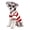 Red, variant on Dog Shirt Polo Shirt Striped Collar Puppy Clothes Sping Summer Button up Pet Clothes for Small Medium Dogs for Boy Girl Pet