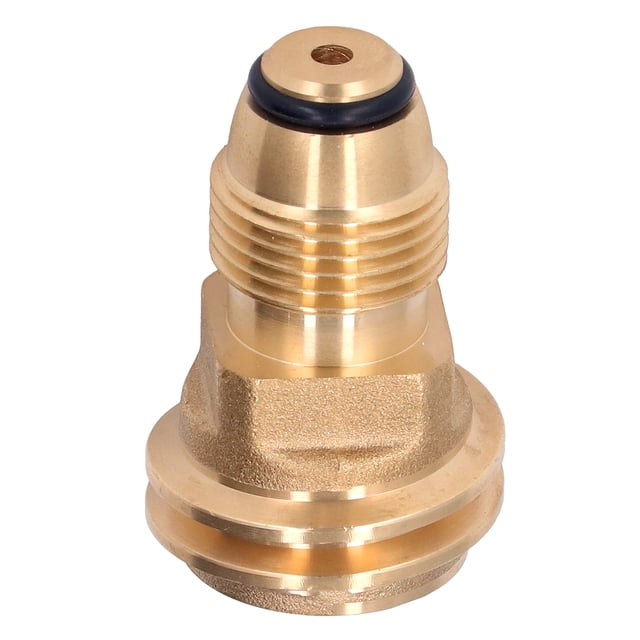 Adaptador de manguera para tanque de propano, conexión rápida, conector inflable de propano para exteriores