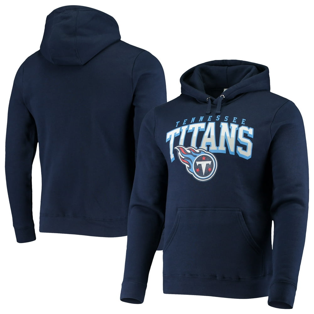Tennessee Titans Majestic Mid-Field Pullover Hoodie - Navy - Walmart ...