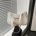 thumbnail image 3 of Giaone Modern Women's Shoulder Bag PU Handbag with Unique Bows Decoration, 3 of 20