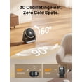 thumbnail image 4 of Calefactor Dreo 714 1500W Oscilación 3D Flujo de Aire 3.6 m/s, 4 of 8