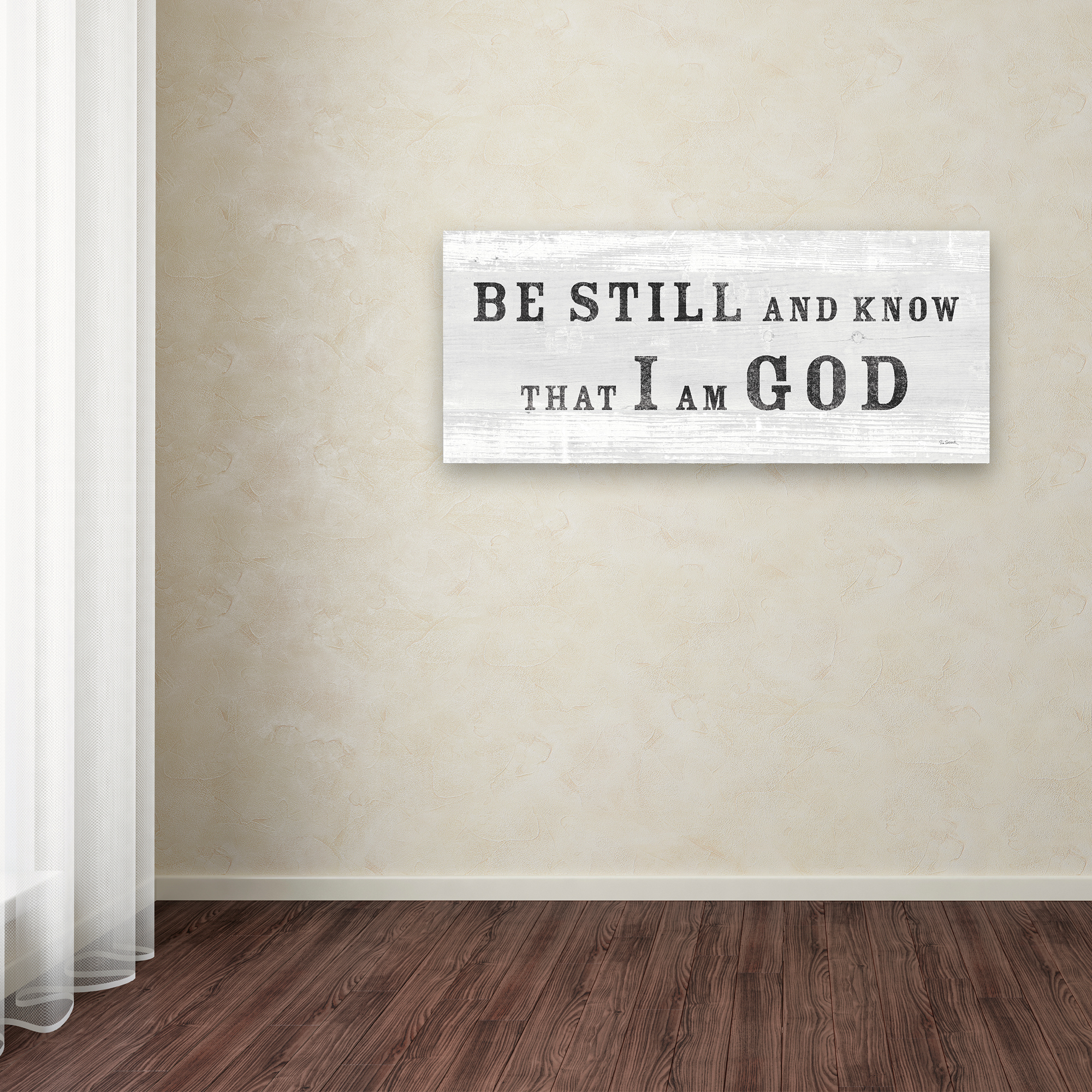 Trademark Fine Art 'Signs of Faith V' Canvas Art by Sue Schlabach