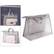 thumbnail image 5 of claro de cubierta del del almacenamiento para hogar para el organizador del almacenamiento del monedero del a prueba de polvo Gris M perfecl Organizador de almacenamiento de bolsos, 5 of 8