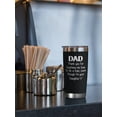 thumbnail image 2 of Gifts For Dad From Daughter - Dad Birthday Gift - Dad Gifts From Daughter - Fathers Day Giftss For Dad, Husband, Men - Best Dad Bday Present Idea For Father From Daughter, Wife - 20 Oz Tumbler, 2 of 5