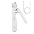 thumbnail image 2 of 2 In 1 Dog Nail Grinder And Clipper Set USB Rechargeable Pet Nail Trimmer With Light And Quiet Nail Care Tool For Dogs Cats Puppies Small Medium Large, 2 of 2