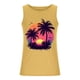 thumbnail image 4 of Camisetas de Tanque de los Hombres Tanque de los Hombres Incolor Gradiente de Impresión Cuello Redondo Correa Delgada Fuga Atrás Regular Casual Deportes Blusas de Tanque, 4 of 5