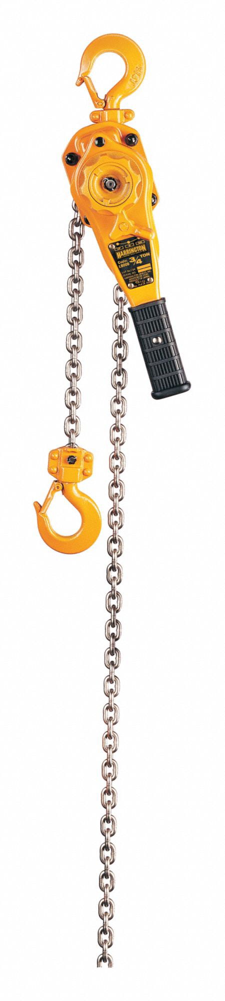 HARRINGTON LX003-10 Mini Lever Chain Hoist,500 lb,10 ft Lift 