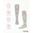 thumbnail image 6 of MeMoi  Star Shine Knee-High Socks - Girls - Female, 6, Light Gray, 6 of 7
