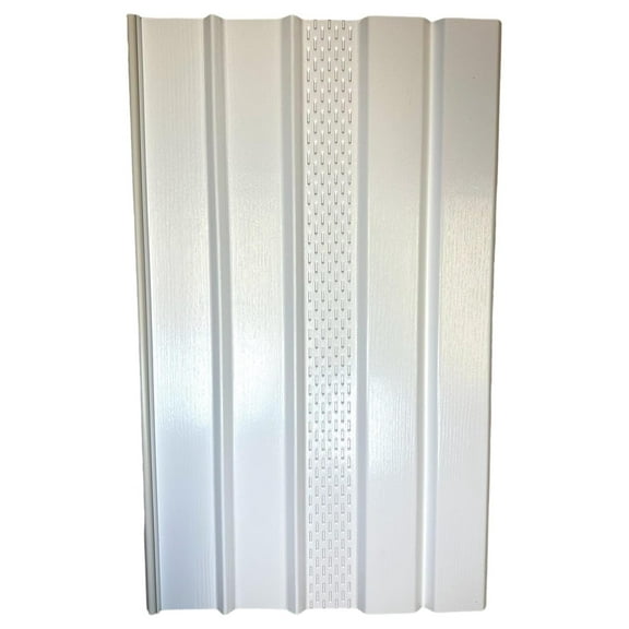Mobile Home Skirting Vinyl Underpinning Vented Panel White 16" W x 28" L (Pack of 8)