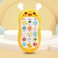 thumbnail image 5 of Bee Mobile Phone Children‘s Story Machine Puzzle Early Education Little Can Bite Silicone Material Multifunctional Puzzle Learn, 5 of 5