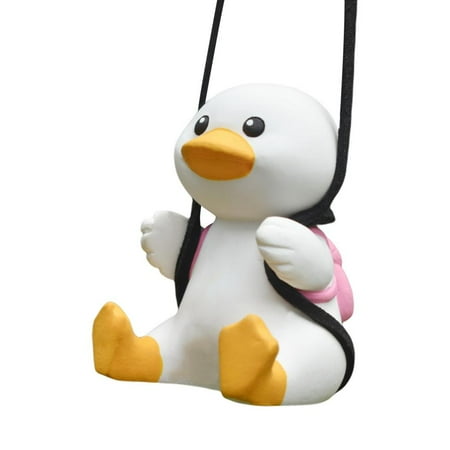 

Ame Car Pendant Hand-made for Car Party Hanging Swing Duck Cartoon Interesting
