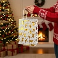 thumbnail image 6 of CuiLiyq 12 Pcs Christmas White Gift Bags with Gold Bronzing, Christmas Wrapping Bags with Handles, Xmas Gift Bags for Holiday Party Favors and Decor Supplies (Reindeer), 6 of 6