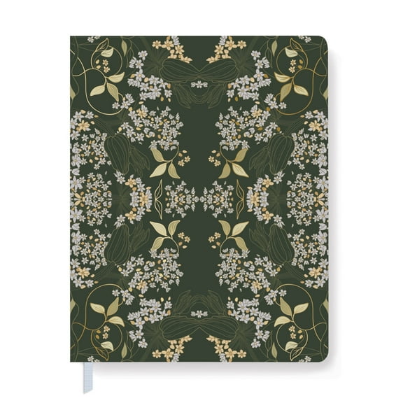 Fringe Studio Petal Nouveau Large Paperback Journal 7.5" x 9.5" 208 Pages