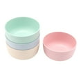 thumbnail image 1 of POINTERTECK 4pcs Bamboo Fiber Rice Bowls Simple Household Bowl Dish Soup Rice Storage Bowl for Women Men, 1 of 6