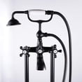 thumbnail image 4 of Dyconn Faucet  Freestanding Tub Filler Faucet with Hand Shower Bronze Bronze Finish, 4 of 5